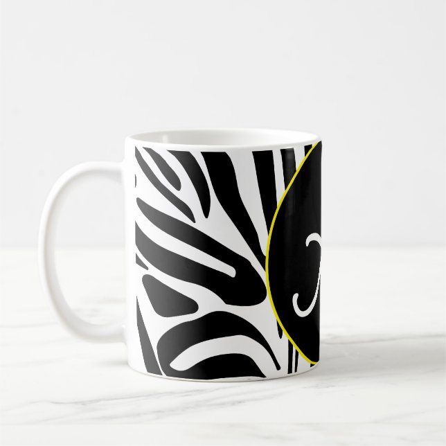 Zebra Pattern Kaffeetasse (Links)