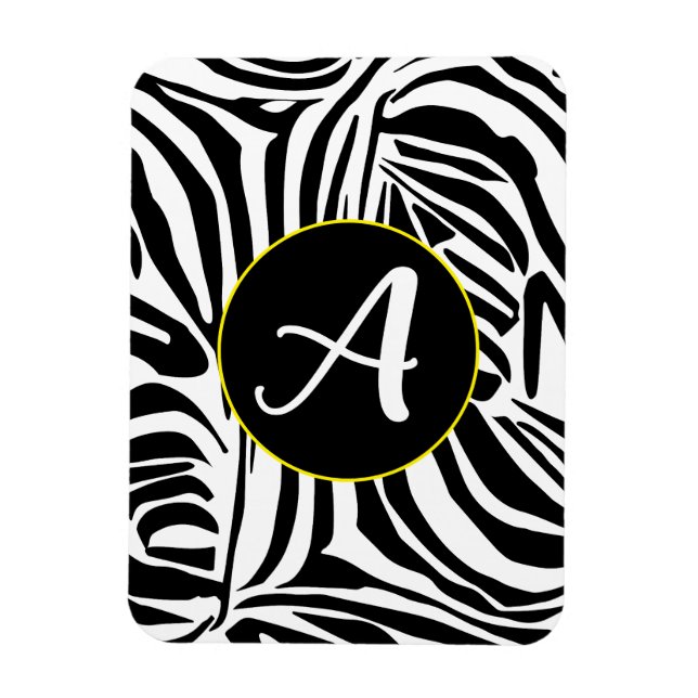 Zebra Pattern Magnet (Vertikal)