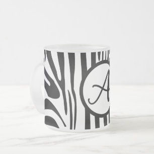 Zebra Pattern Mattglastasse