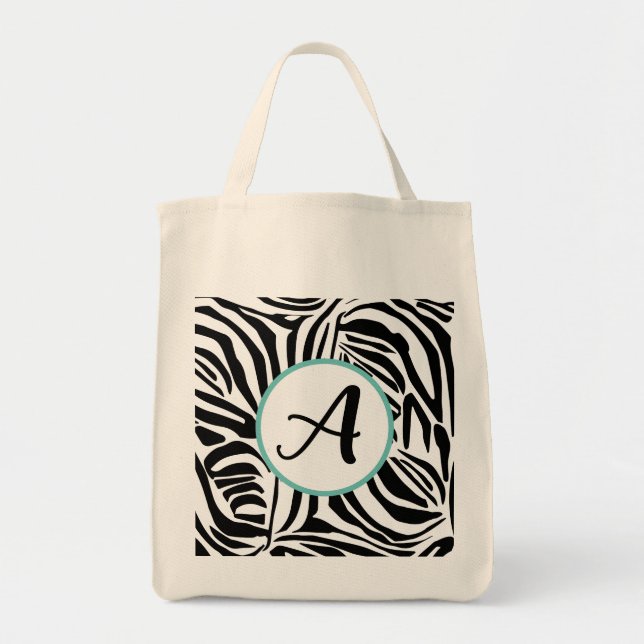 Zebra Pattern Tragetasche (Vorne)