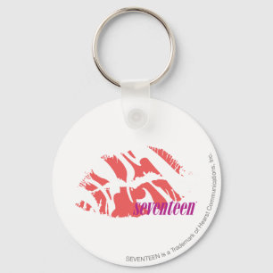 Zebra Pink Schlüsselanhänger