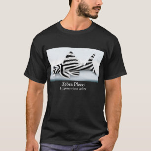 Zebra Pleco Dunkelheits-T - Shirt