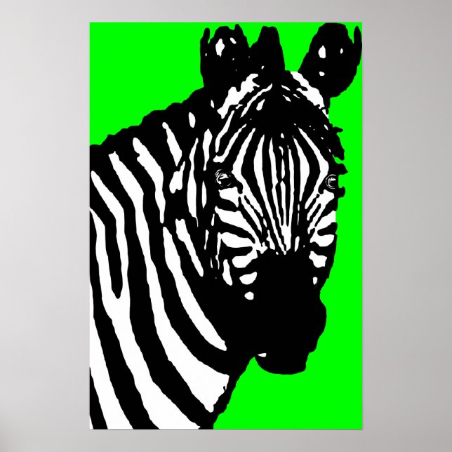Zebra. Poster (Vorne)