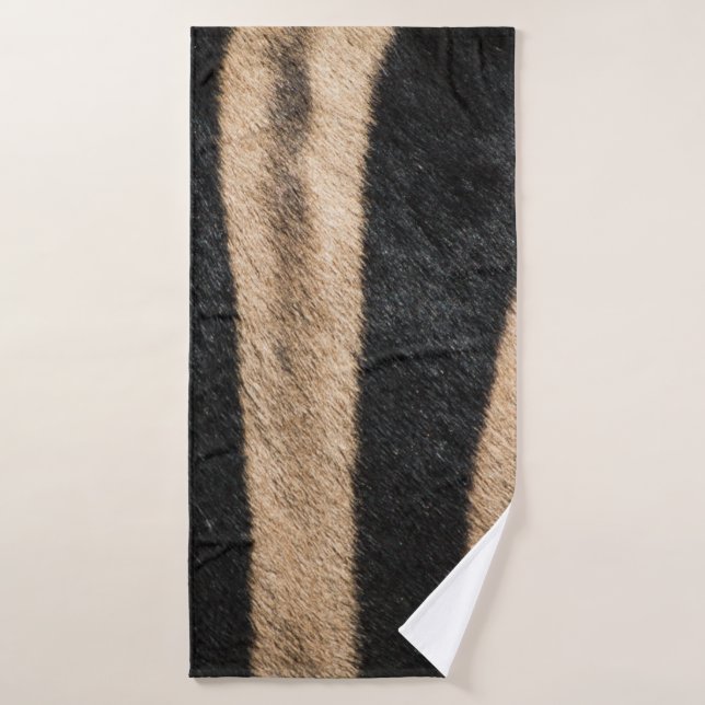 ZEBRA POSTER DE ANIMAL STRIPE (Serviette de bain)