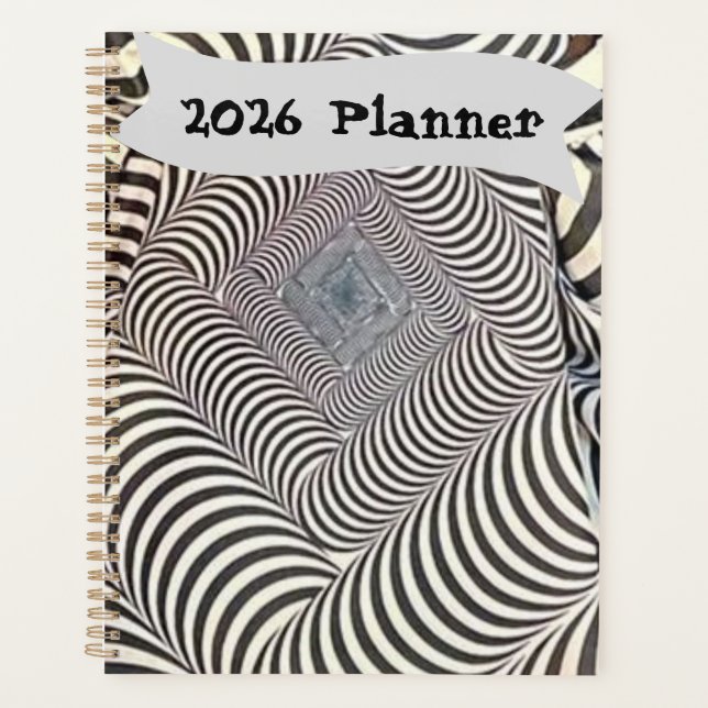 Zebra Print 2026  Planer (Vorderseite)
