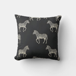 Zebra-Print Art Deco Kissenbezug Kissen
