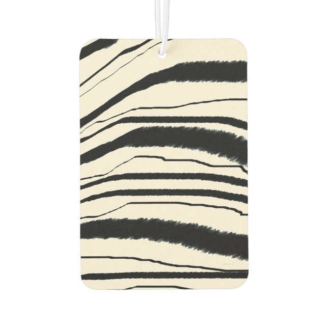 Zebra Print Autolufterfrischer (Rückseite)