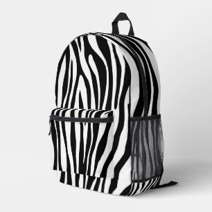Zebra Print Bedruckter Rucksack