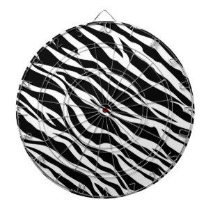 Zebra Print Dart Board Dartscheibe