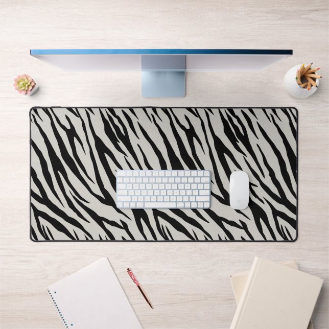 Zebra Print Desk Mat Schreibtischunterlage (Büro 1)