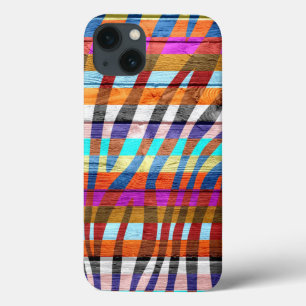 Zebra Print Farbenes Holz Vintag title_seo2