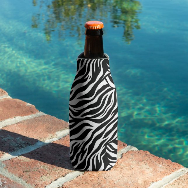 Zebra Print Flasche Cooler Flaschenkühler (In Situ Pool)
