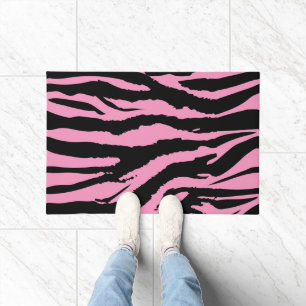 Zebra Print Fußmatte