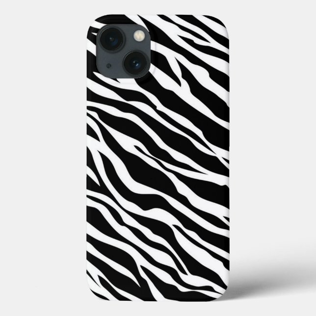 Zebra Print iPad Case (Rückseite)