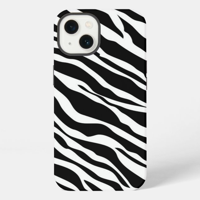 Zebra Print iPad Case iPhone Hülle (Rückseite)