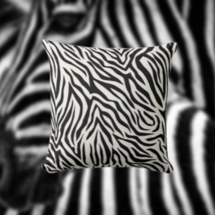 Zebra Print Kissen