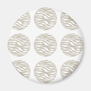 Zebra Print Magnet Pois