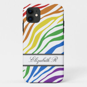 Zebra Print Mix Rainbow iPhone 5 Fall title_seo2