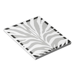 Zebra Print Notizblock