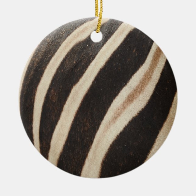 Zebra Print Ornament (Vorne)