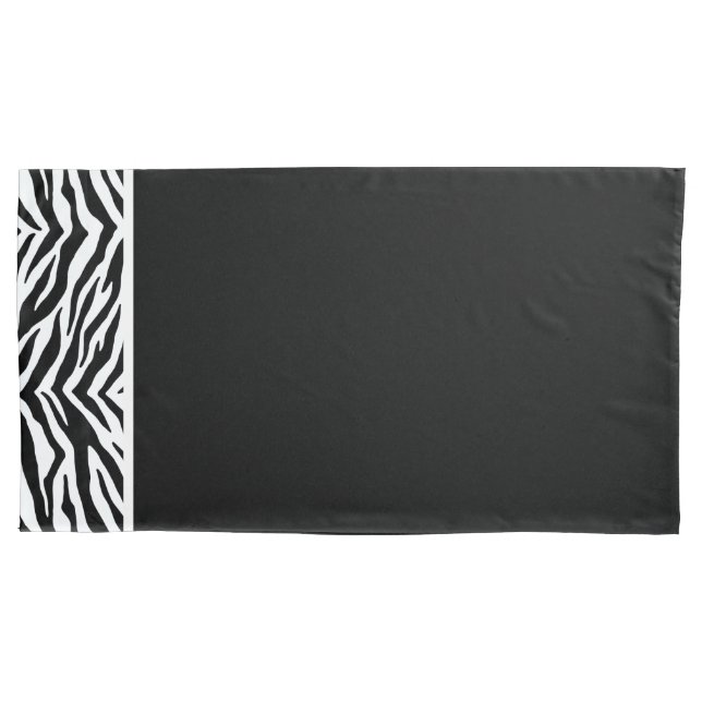 Zebra Print Pillowcase Kissenbezug (Vorderseite)