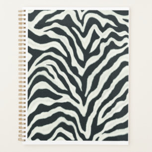 Zebra Print Planner Planer