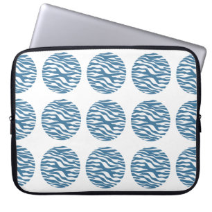 Zebra Print Polka Dots Electronics Sleeve
