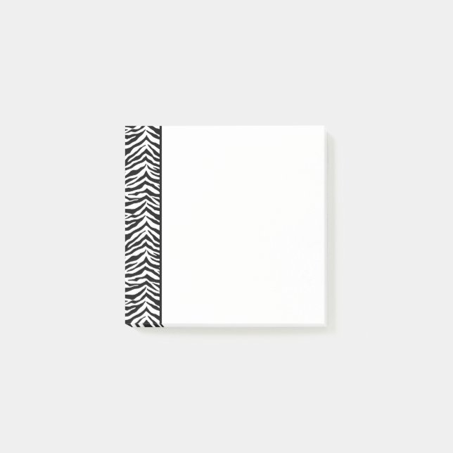 Zebra Print Post-it-Notes Post-it Klebezettel (Vorderseite)