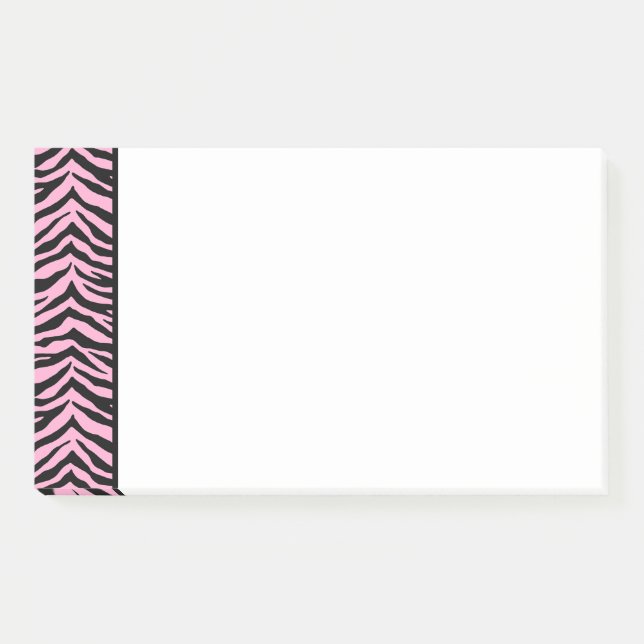 Zebra Print Post-it-Notes Post-it Klebezettel (Vorderseite)