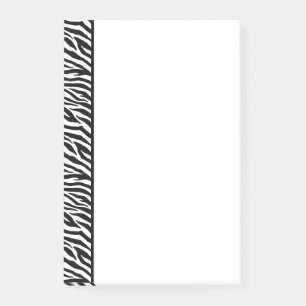 Zebra Print Post-it-Notes Post-it Klebezettel