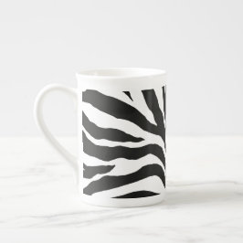 Zebra Print Prozellantasse