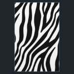 Zebra Print Schwarz-Weiß Streifen Muster Flyer<br><div class="desc">Zebra Print Schwarz-Weiß Streifen Muster</div>