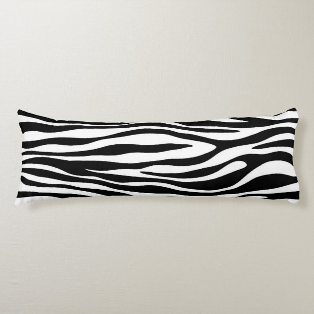 Zebra Print Seitenschläferkissen (Vorderseite)
