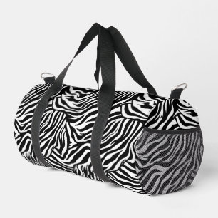 Zebra Print Small Duffel Bag Duffle Bag