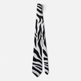 Zebra print socks krawatte