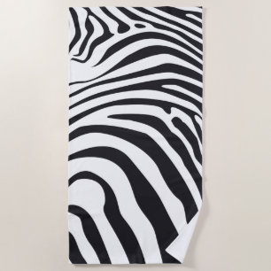 Zebra Print Strandtuch