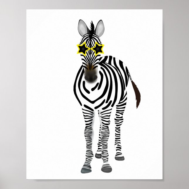 Zebra Print, Value Poster Paper (Matte) (Vorne)