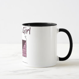 Zebra Purse Girl Mug