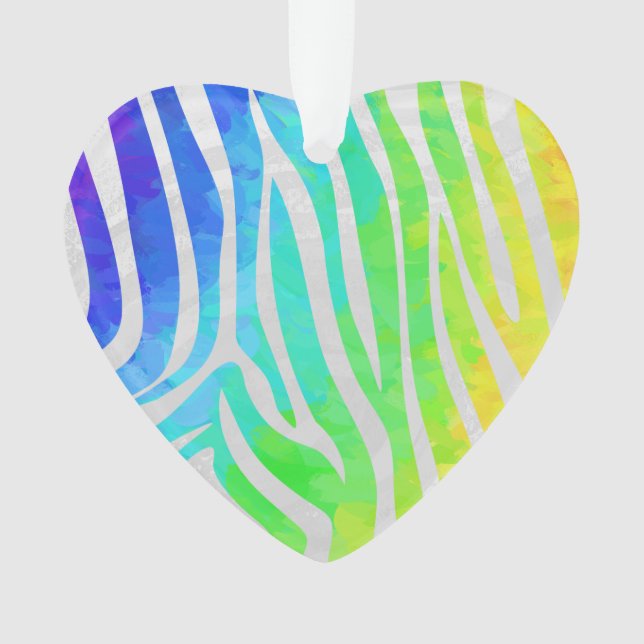 Zebra Rainbow et White Print (devant)