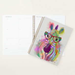 Zebra Rainbow Splash