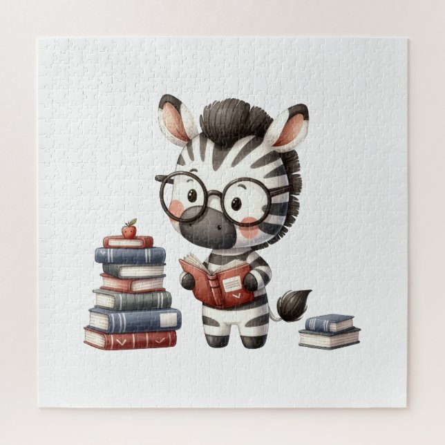 Zebra Reading Bücher. (Vertikal)