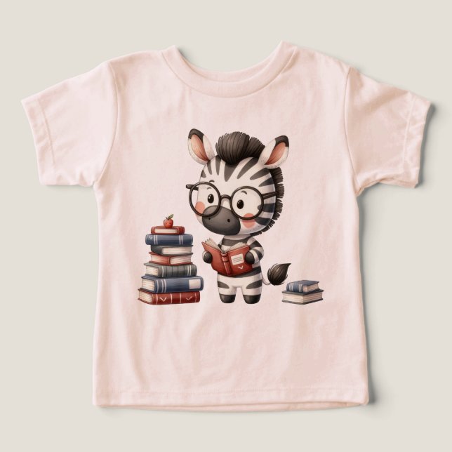 Zebra Reading Bücher. (Design Vorderseite)