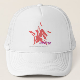 Zebra-Rosa 3 Truckerkappe