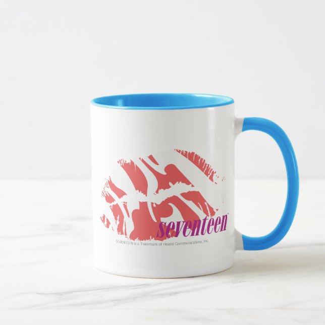 Zebra-Rosa Tasse (Rechts)