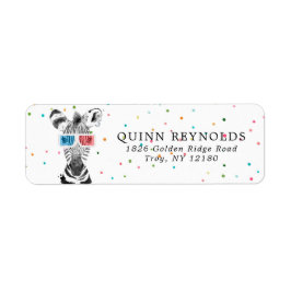 Zebra Safari | Rücksendeadresse