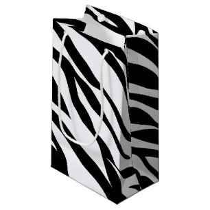 Zebra Safari Tiermuster Geschenktasche Kleine Geschenktüte