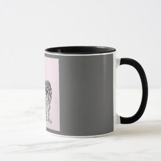 Zebra-Schale Tasse