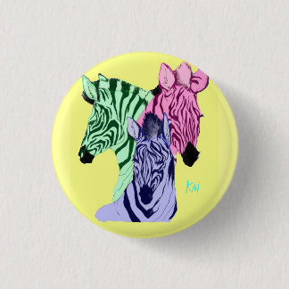 Zebra-Schandfleck Button