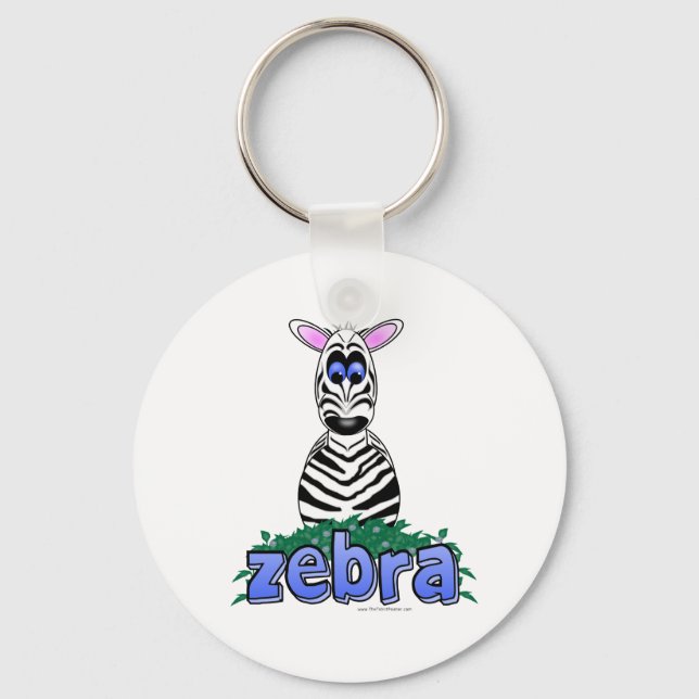 ZEBRA SCHLÜSSELANHÄNGER (Vorderseite)