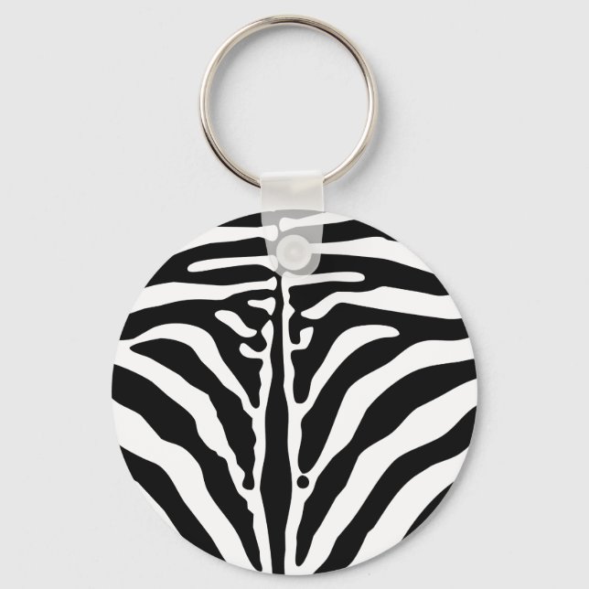 Zebra Schlüsselanhänger (Vorderseite)